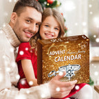 Gold-Tone Jewellery Advent Calendar with Necklaces, Rings and Earrings, Gold Box 2026