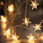 Battery LED Fairy Lights, Warm White – Star String Lights & Night Light Decoration for Kids’ Room & Nursery