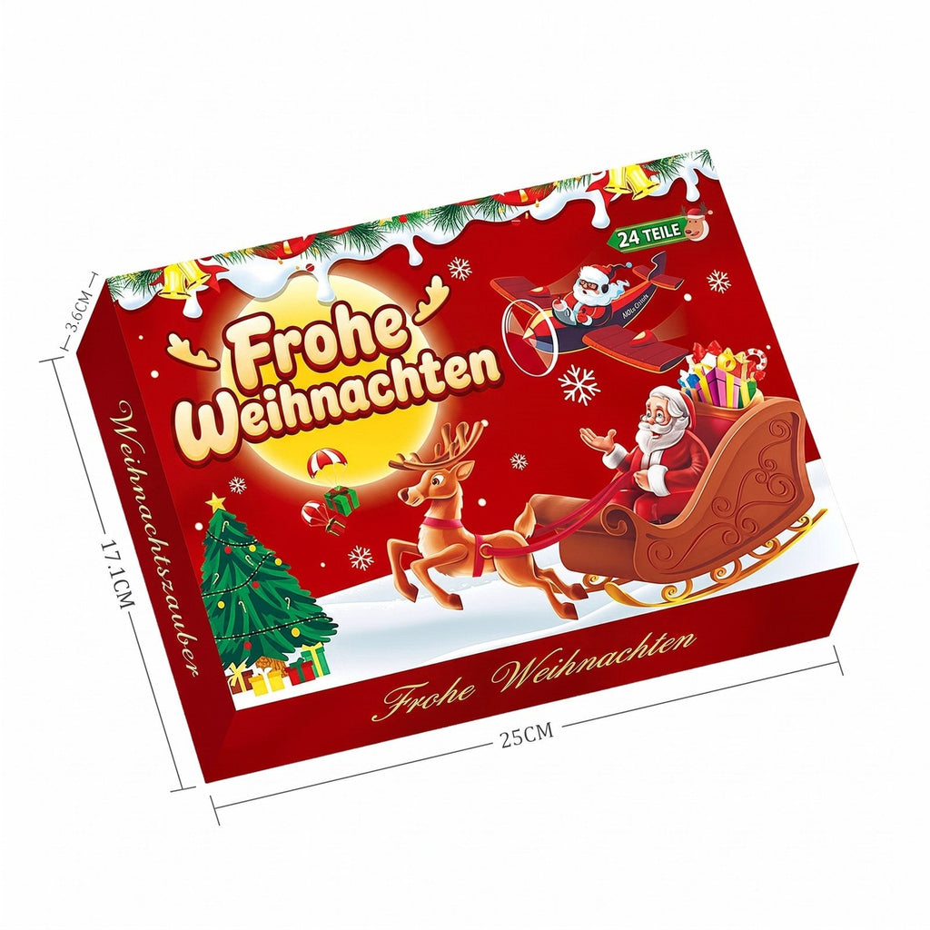 Christmas Figures Advent Calendar with 24 Resin Mini Figures 2026