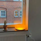 Bauhaus Wall Light & Table Lamp – Minimalist White Glass & Metal Mood Light for Living Room
