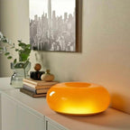 Bauhaus Wall Light & Table Lamp – Minimalist White Glass & Metal Mood Light for Living Room